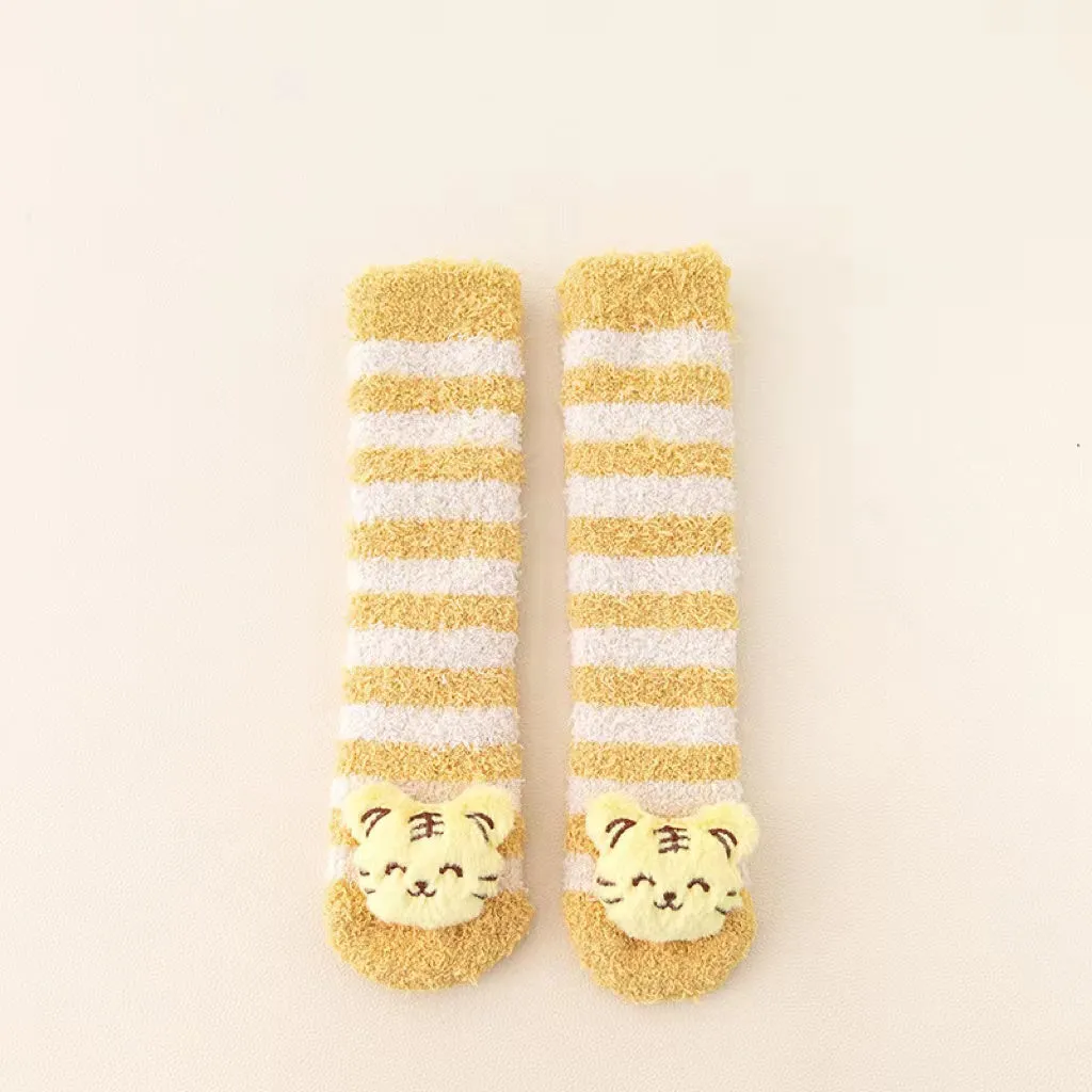 3D Animal Plush Winter Socks