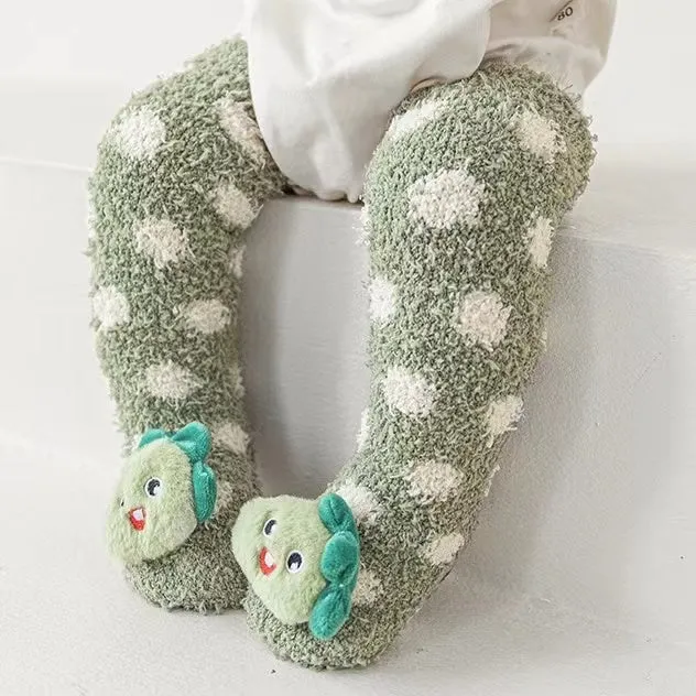 3D Animal Plush Winter Socks