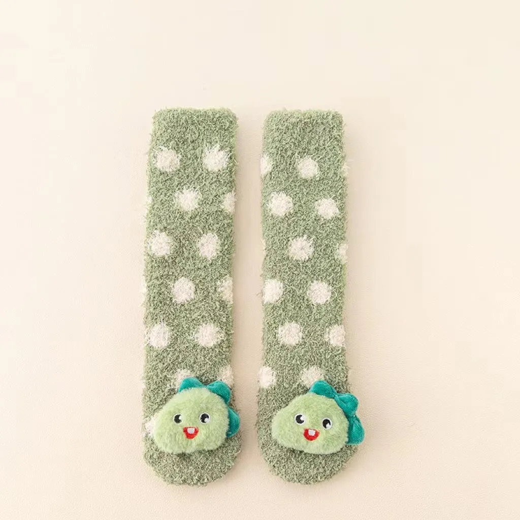 3D Animal Plush Winter Socks