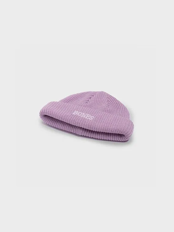 BILLY BONES CLUB DOCKER KNIT BEANIE - PURPLE