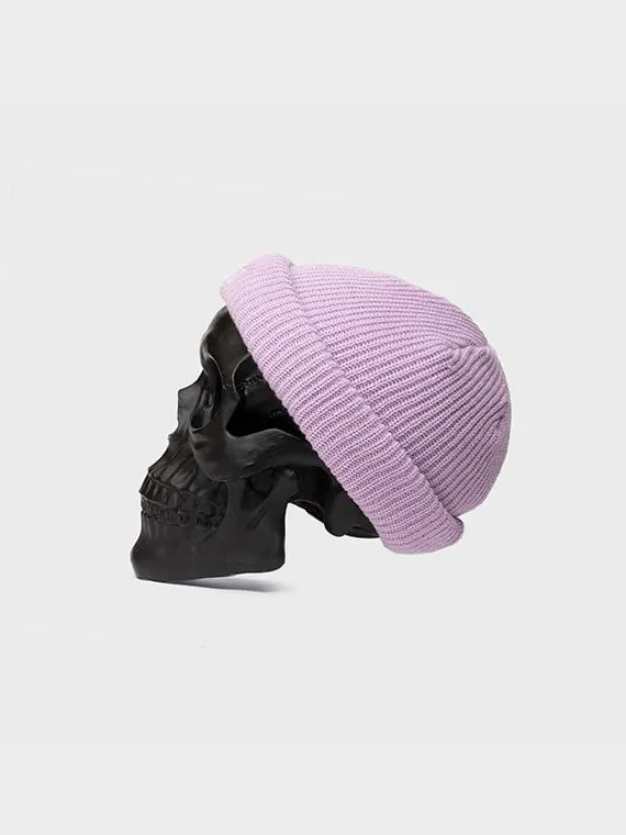 BILLY BONES CLUB DOCKER KNIT BEANIE - PURPLE