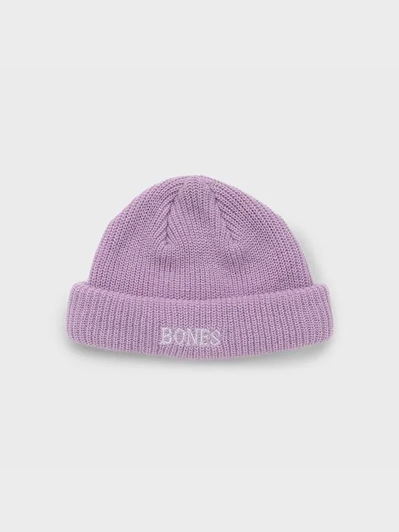 BILLY BONES CLUB DOCKER KNIT BEANIE - PURPLE