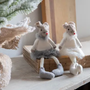 Hanging Fabric Mouse - 3 colours