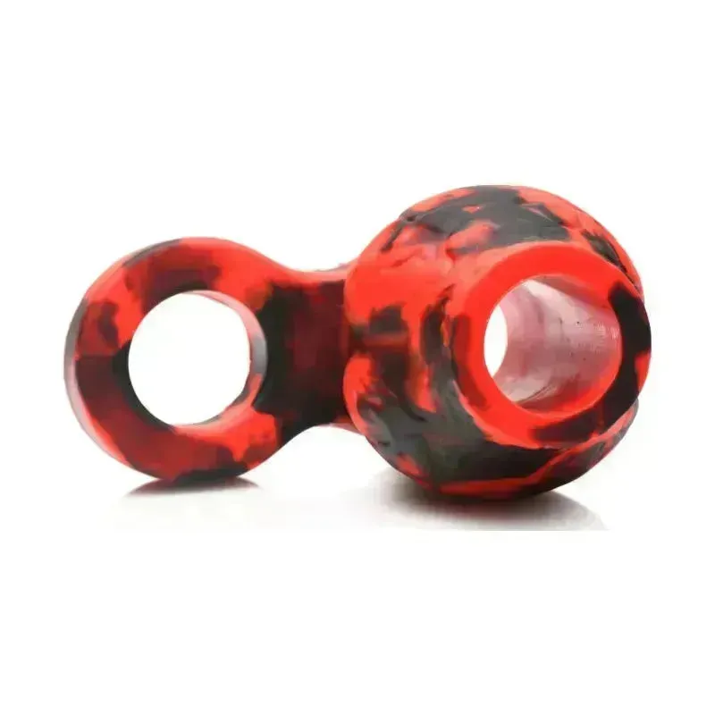 Hell Hound Silicone Penis Sleeve   Ball Stretcher