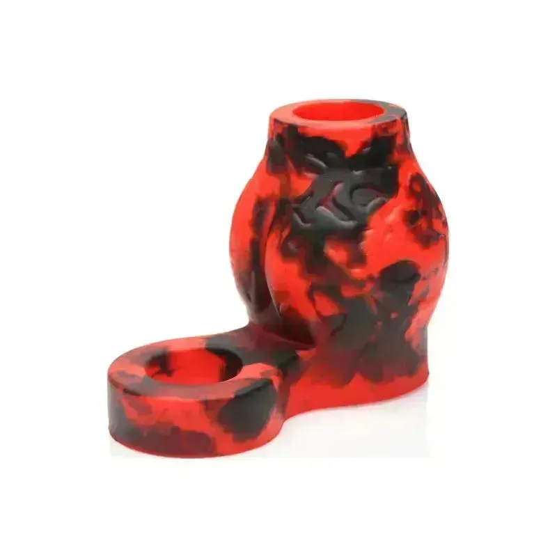 Hell Hound Silicone Penis Sleeve   Ball Stretcher