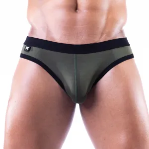 Just The Bones Cloud Brief Army Green