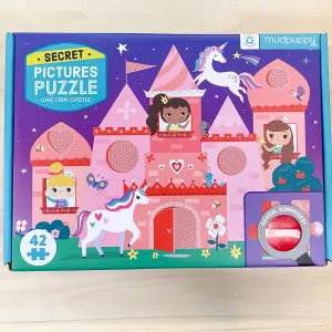 Unicorn Castle Secret Pictures Puzzle