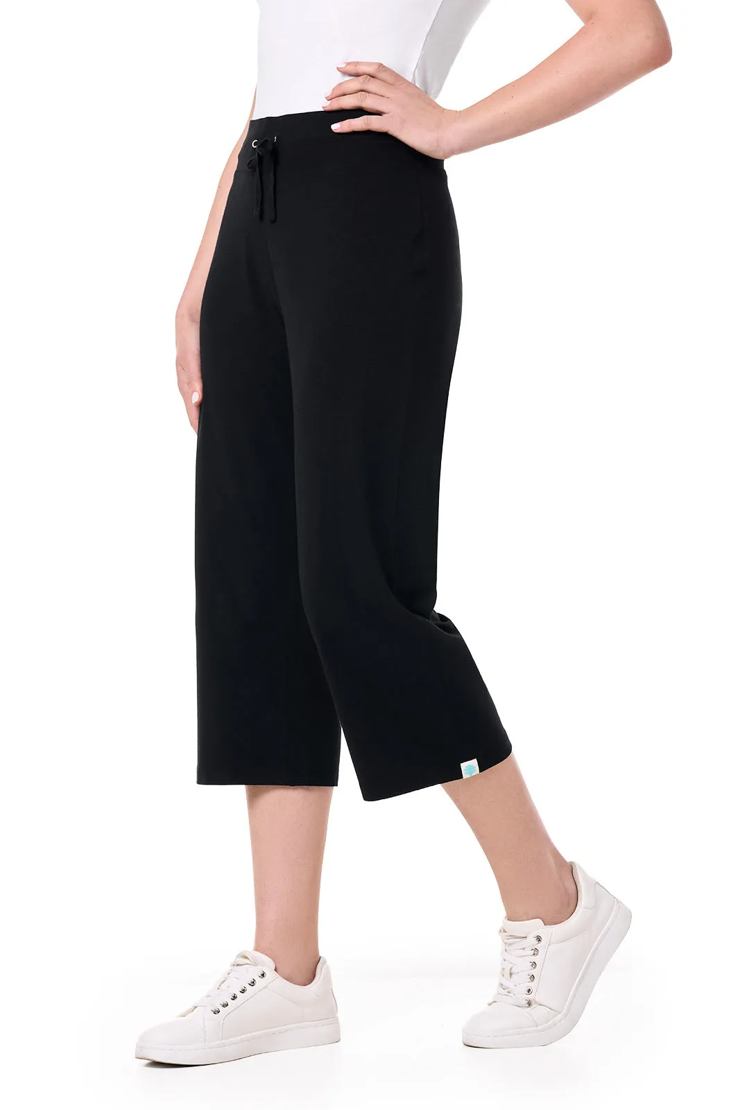 Women's Windley Beach Capris | Black